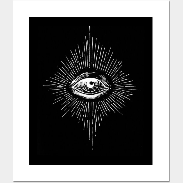 EYE OF PROVIDENCE Wall Art by Oktobermoon13